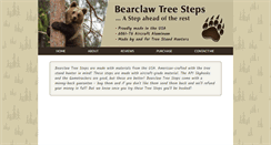 Desktop Screenshot of bearclawtreesteps.com